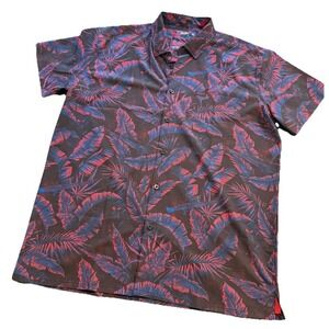 Retro Rifle Blood Jungle Shirt Men's 2XL Stallone Rambo Button Up Rare XXL